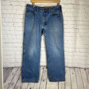 Duluth Men's Ballroom‎ Relaxed Fit Jeans size 36x32 Workwear Cotton Denim 86069
